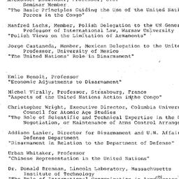 Schedules, The Problem of P...