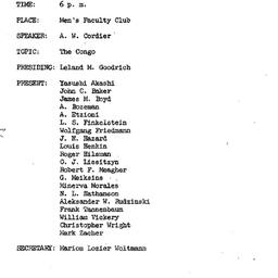 Minutes, 1964-11-10. The Pr...