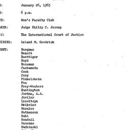 Minutes, 1965-01-26. The Pr...