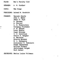 Minutes, 1964-11-10. The Pr...