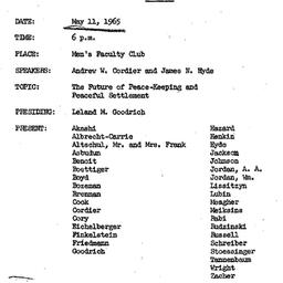 Minutes, 1965-03-11. The Pr...