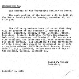 Minutes, 1955-11-29. The Pr...