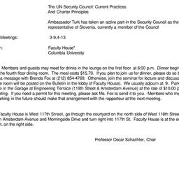 Announcements, 1999-02-16. ...