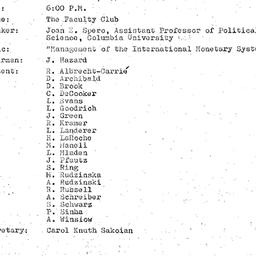Minutes, 1974-11-12. The Pr...