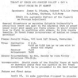 Announcements, 1975-02-19. ...