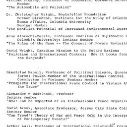 Schedules, The Problem of P...