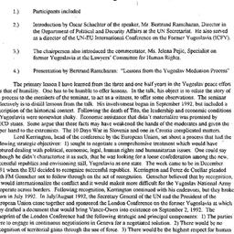 Minutes, 1996-10-29. The Pr...