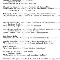 Schedules, The Problem of P...