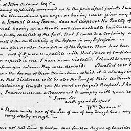 [Document, 1821 March 27]