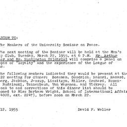 Minutes, 1955-03-08. The Pr...