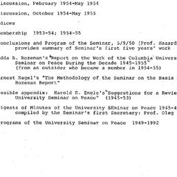 Seminar conclusion paper, T...