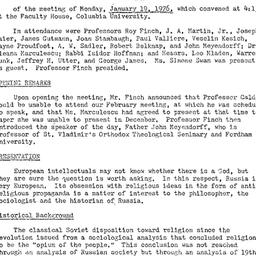 Minutes, 1976-01-19. Studie...
