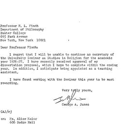 Correspondence, 1976-04-26....