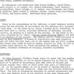 Minutes, 1976-05-10. Studie...