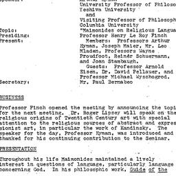 Announcements, 1979-01-08. ...