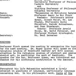 Minutes, 1979-01-08. Studie...