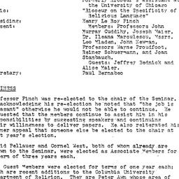 Minutes, 1979-05-14. Studie...
