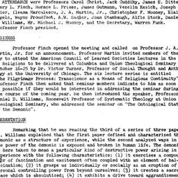 Minutes, 1973-10-15. Studie...