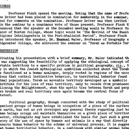 Minutes, 1973-11-12. Studie...