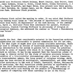 Minutes, 1974-02-11. Studie...