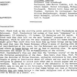 Minutes, 1987-01-05. Studie...