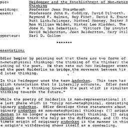 Minutes, 1986-10-06. Studie...