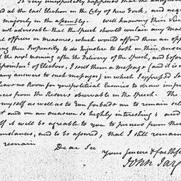[Document, 1800 November 10]