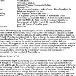Minutes, 1997-11-10. Studie...