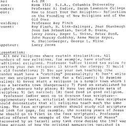 Minutes, 1988-05-02. Studie...