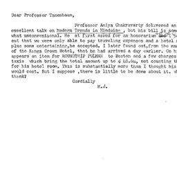 Correspondence, 1958-11-17....
