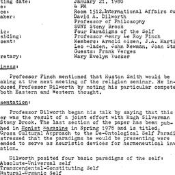 Minutes, 1980-01-21. Studie...
