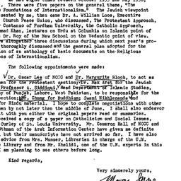 Correspondence, 1956-05-07....