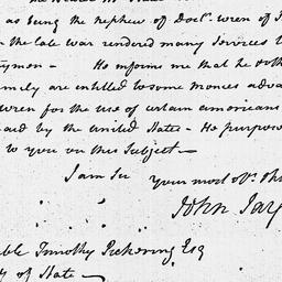 [Document, 1796 December 29]