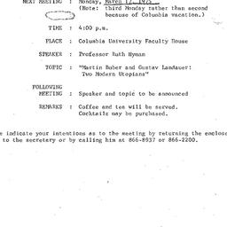 Announcements, 1975-03-17. ...