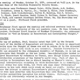 Minutes, 1974-10-14. Studie...