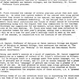 Minutes, 1973-03-12. Studie...