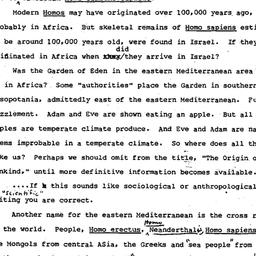 Speaker's notes, 1990-0...