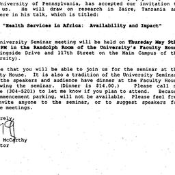 Announcements, 1991-04-30. ...