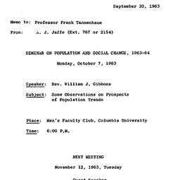Correspondence, 1963-09-30....