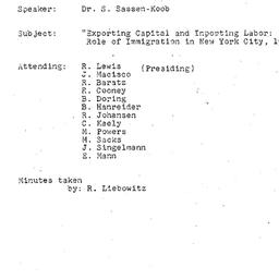 Minutes, 1982-03-30. Popula...