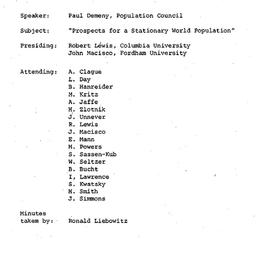 Minutes, 1982-04-22. Popula...