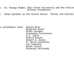 Minutes, 1983-11-09. Popula...