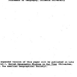 Speaker's paper, 1986-1...