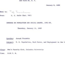 Correspondence, 1962-01-02....