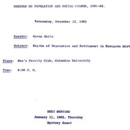 Correspondence, 1961-12-01....