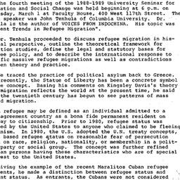 Minutes, 1989-03-01. Popula...