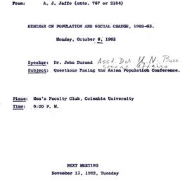 Correspondence, 1962-09-26....