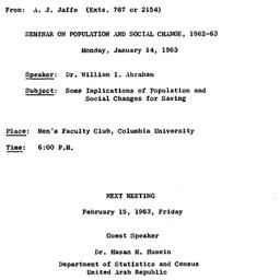 Correspondence, 1963-01-04....