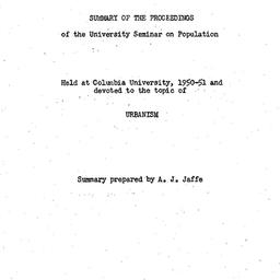 Seminar conclusion paper, 1...
