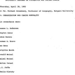 Minutes, 1983-04-28. Popula...